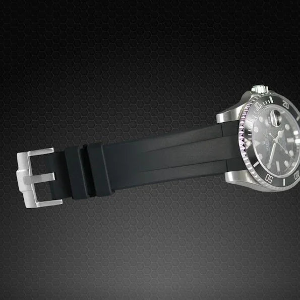 Bracelet en caoutchouc M106 – Rubber B – Noir - vue 6