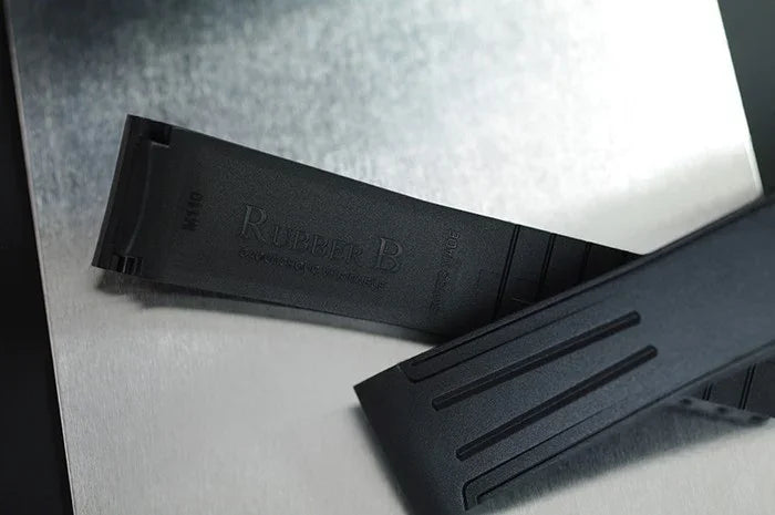 Bracelet en caoutchouc M110 – Rubber B – Noir - vue 3