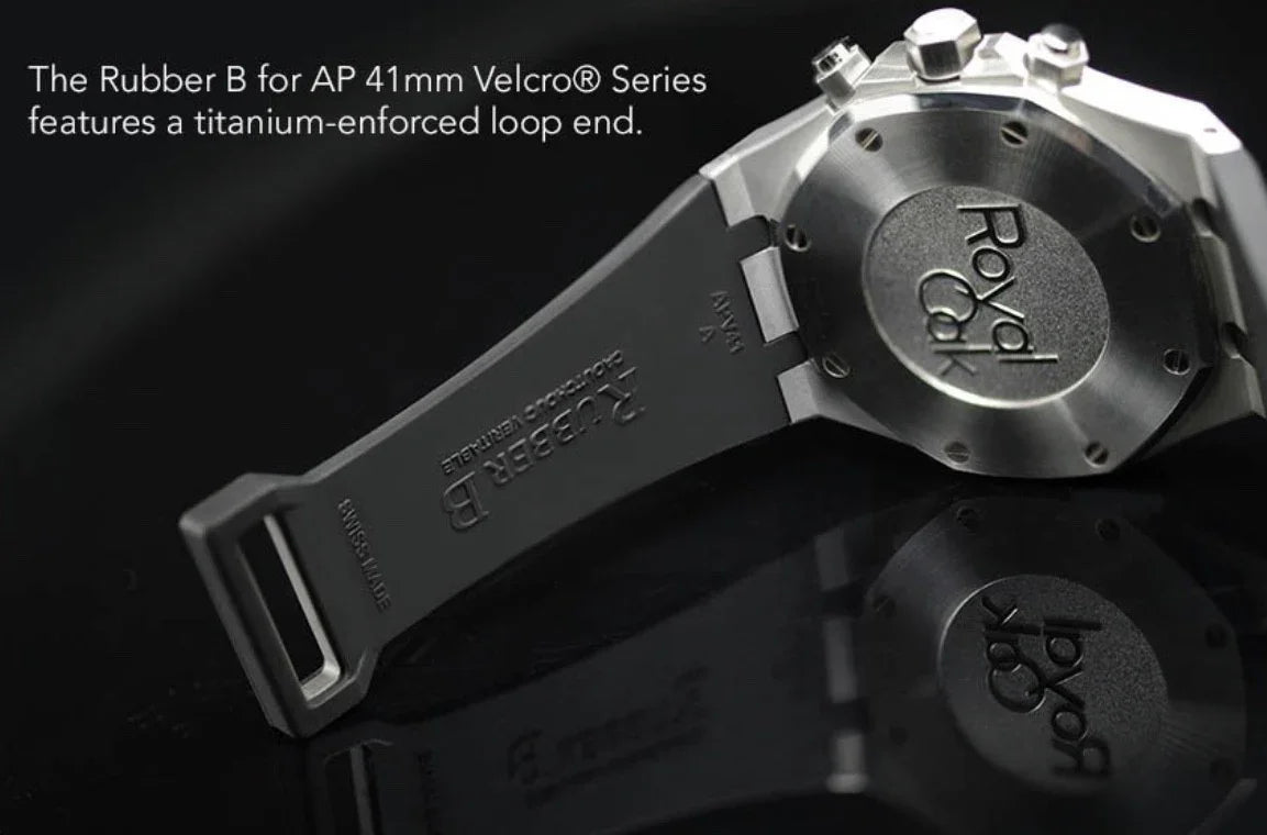 Bracelet RubberB APV41 pour Audemars Piguet Royal Oak 41mm - Velcro Series  - vue 5