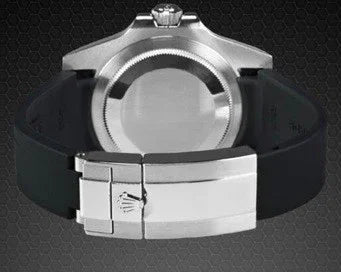 Bracelet en caoutchouc M105 – Rubber B – Noir - vue 4