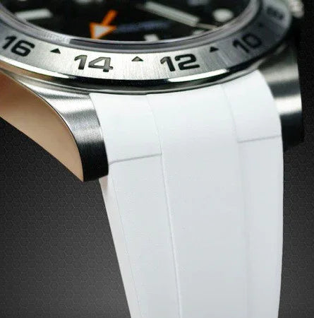 Bracelet en caoutchouc M105 – Rubber B – Blanc - vue 3