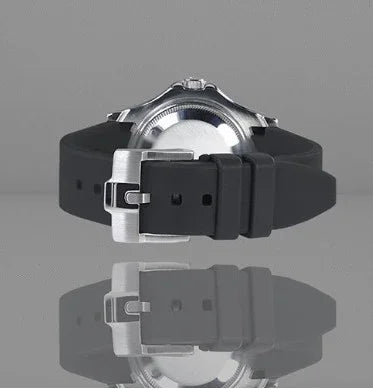 Bracelet en caoutchouc M316 – Rubber B – Noir - vue 3