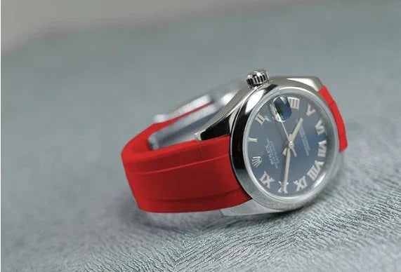 Bracelet en caoutchouc M216 – Rubber B – Rouge - vue 3