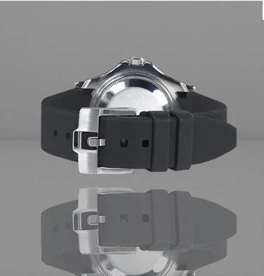 Bracelet en caoutchouc M317 – Rubber B – Noir Tuxedo Velour - vue 4