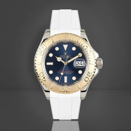 Bracelet en caoutchouc M317 – Rubber B – Blanc - détail