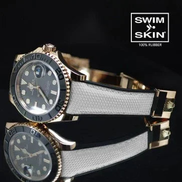 Bracelet en caoutchouc – Ballistic SwimSkin M200 – Rubber B – Blanc - détail