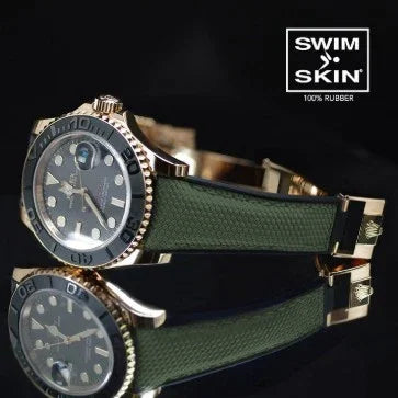 Bracelet en caoutchouc – Ballistic SwimSkin M200 – Rubber B – Vert militair - détail