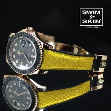 Bracelet en caoutchouc – Ballistic SwimSkin M200 – Rubber B – Jaune - détail