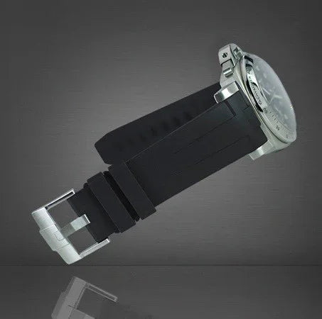 Bracelet RubberB Luminor 44 mm Noir - vue 4