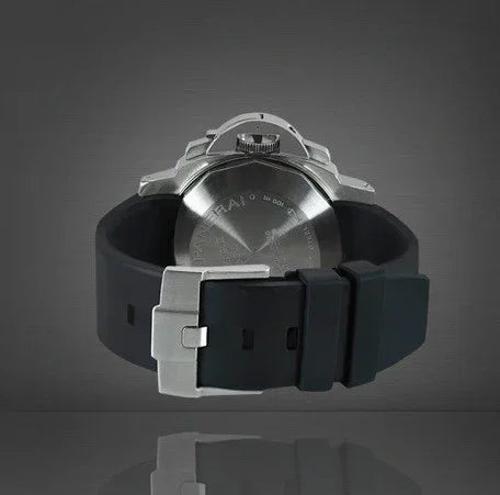 Bracelet RubberB Luminor 44 mm Noir/Vert - vue 4