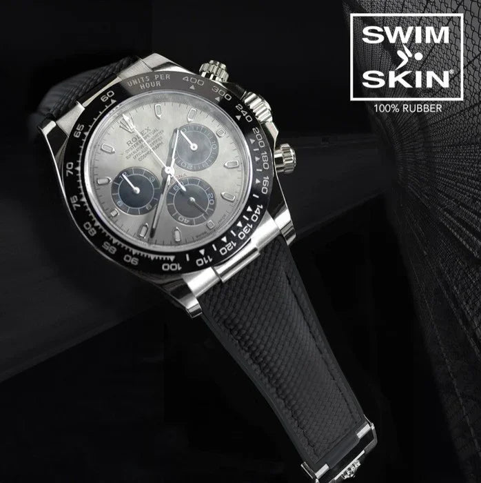 Bracelet en caoutchouc – Ballistic SwimSkin M200 – Rubber B – Noir - détail