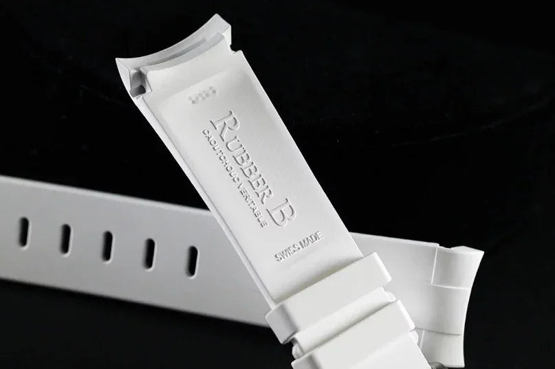 Bracelet en caoutchouc M113 – Rubber B – Blanc - détail