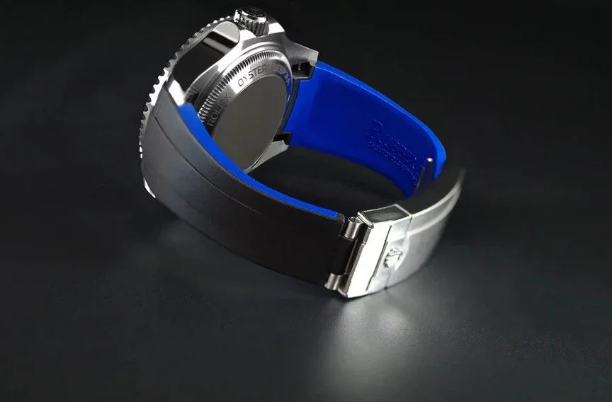 Bracelet en caoutchouc M208 – Série Fibre de Carbone Bicolore – Rubber B –  - vue 4
