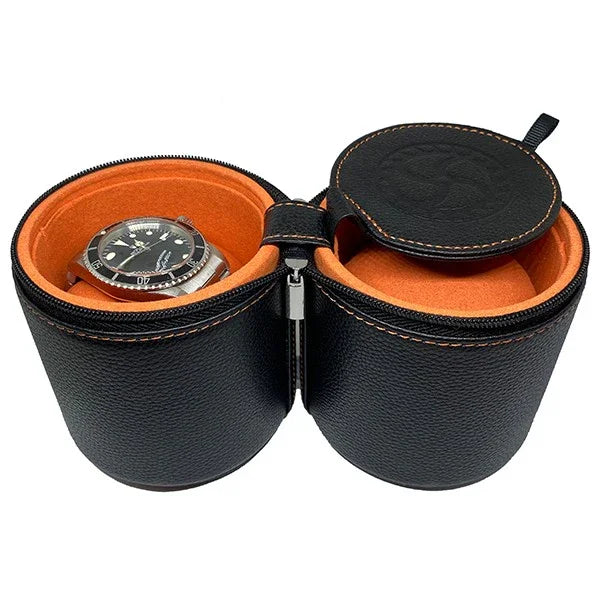 Tube pour 2 montres - KronoKeeper - Cuir - vue 6