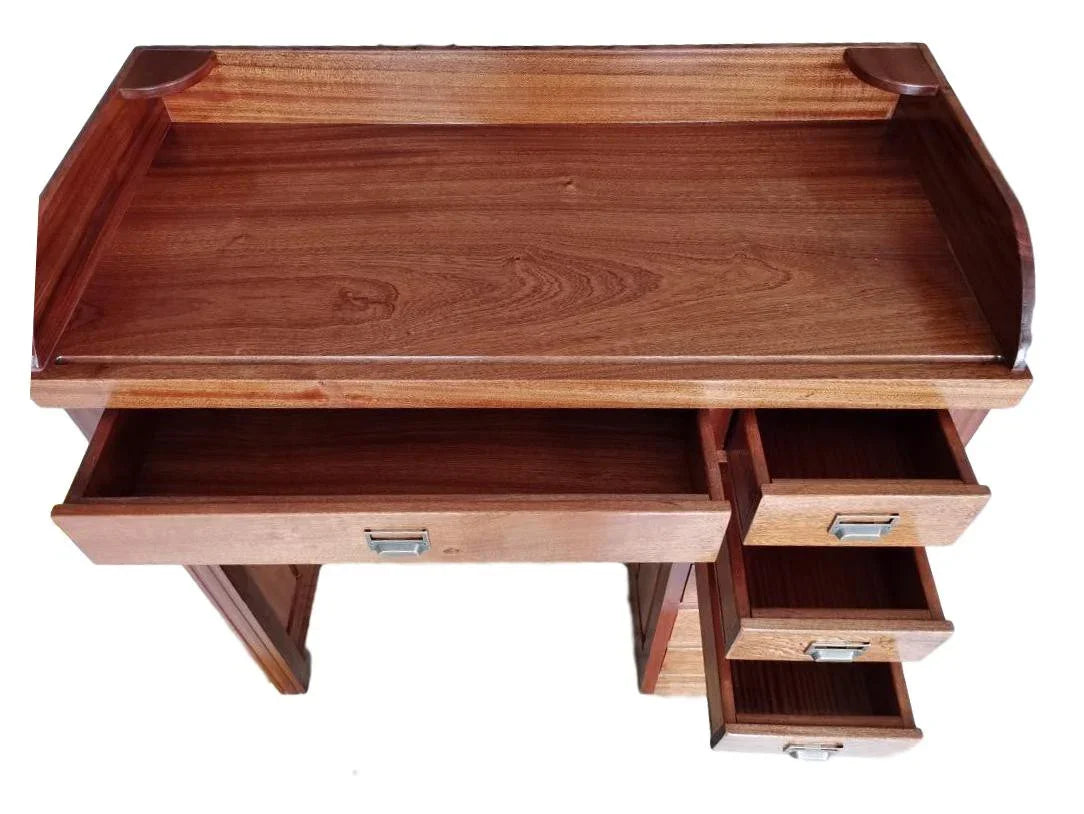 Établi d'horloger en bois de sapele - vue 4