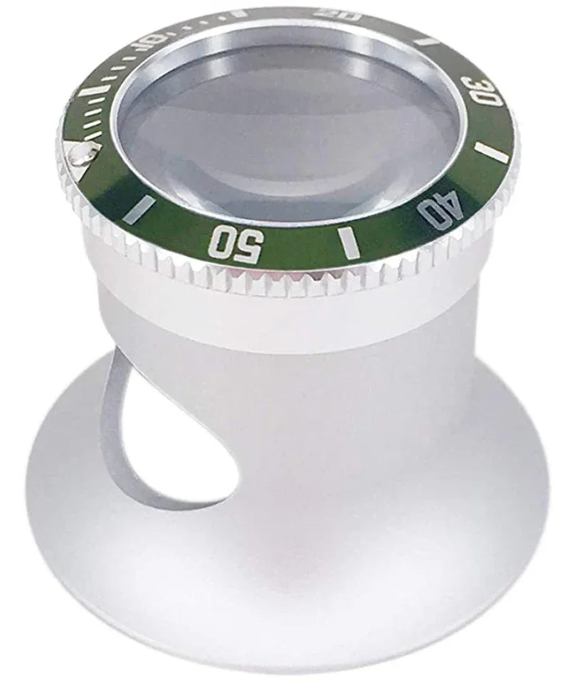 Loupe d'horloger 10x - Vert Sub - outil horloger
