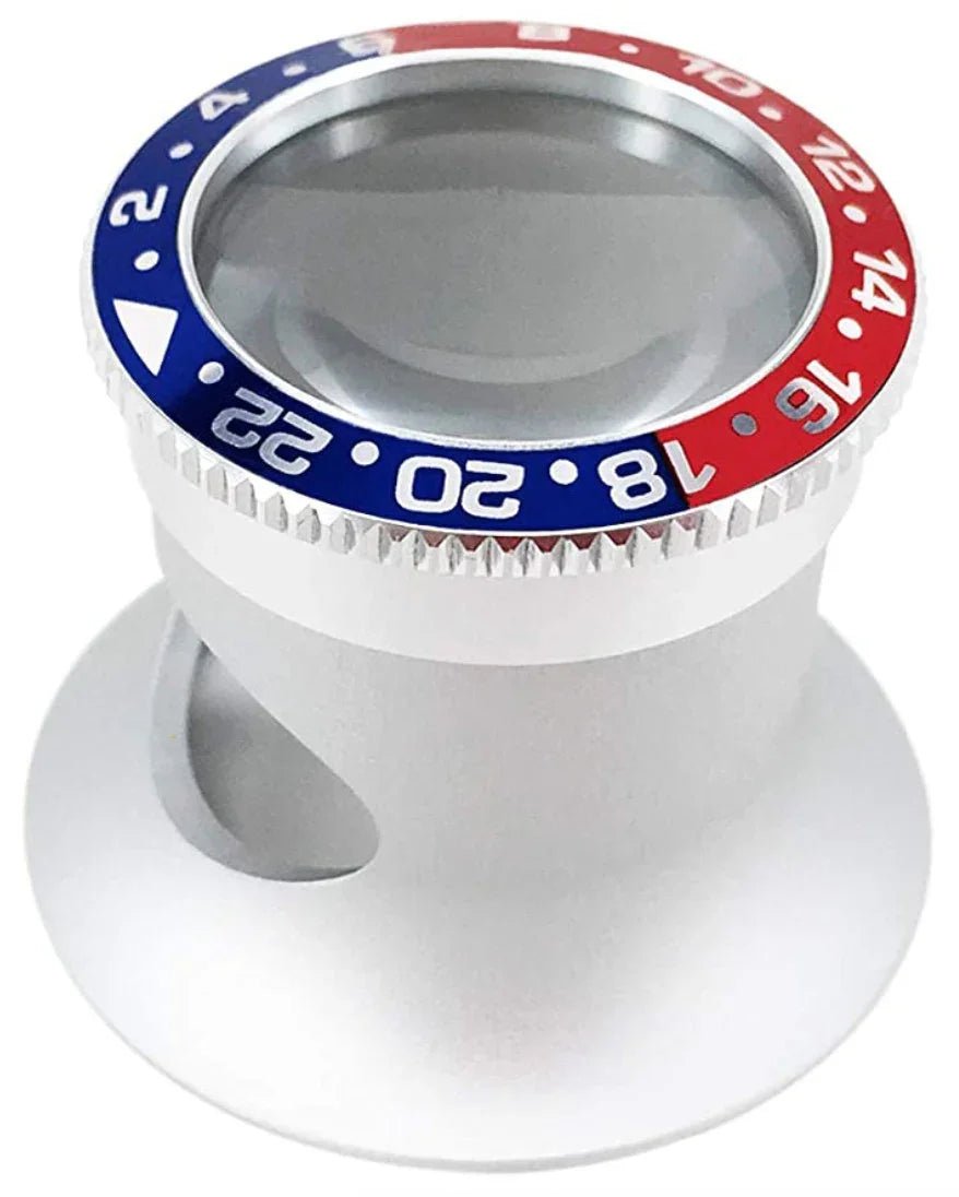 Loupe d'horloger 10x - Pepsi GMT - outil horloger