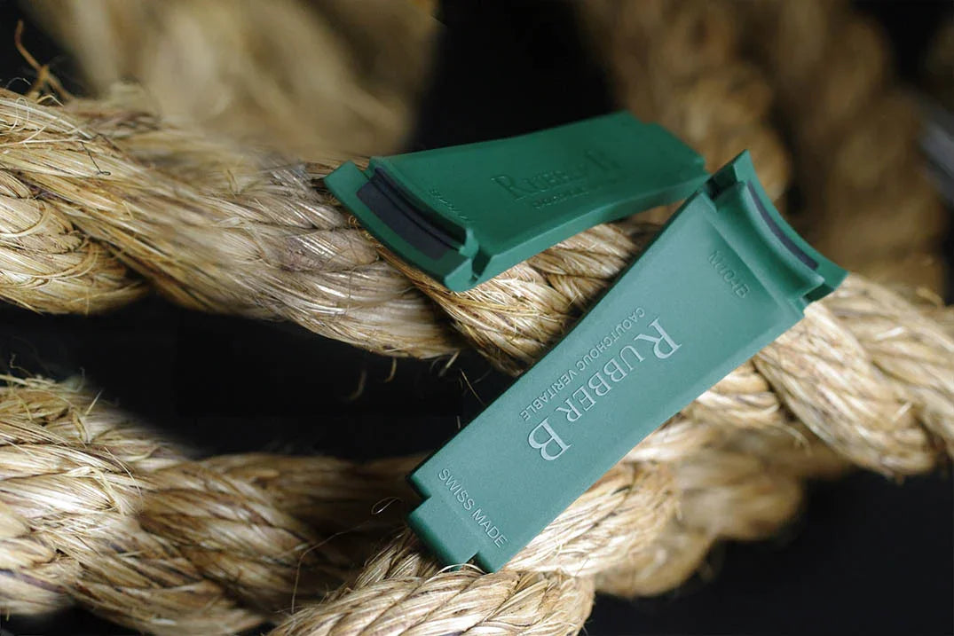 Bracelet en caoutchouc M104 – Rubber B – Vert - vue 3