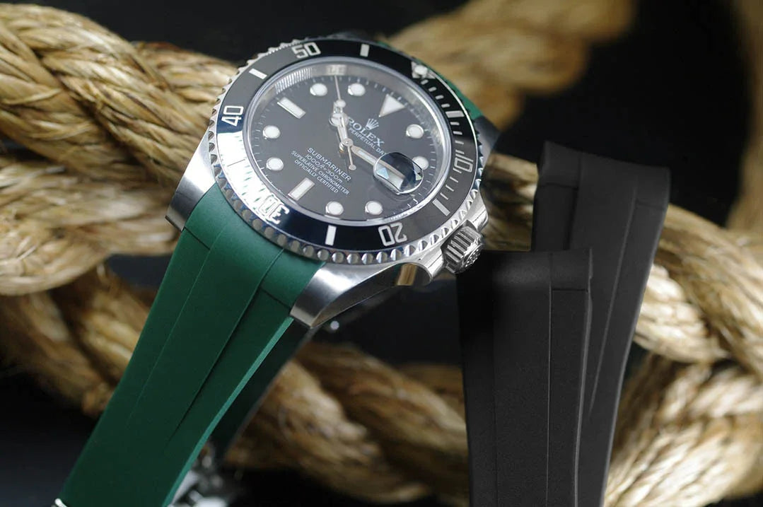 Bracelet en caoutchouc M104 – Rubber B – Vert - vue 5