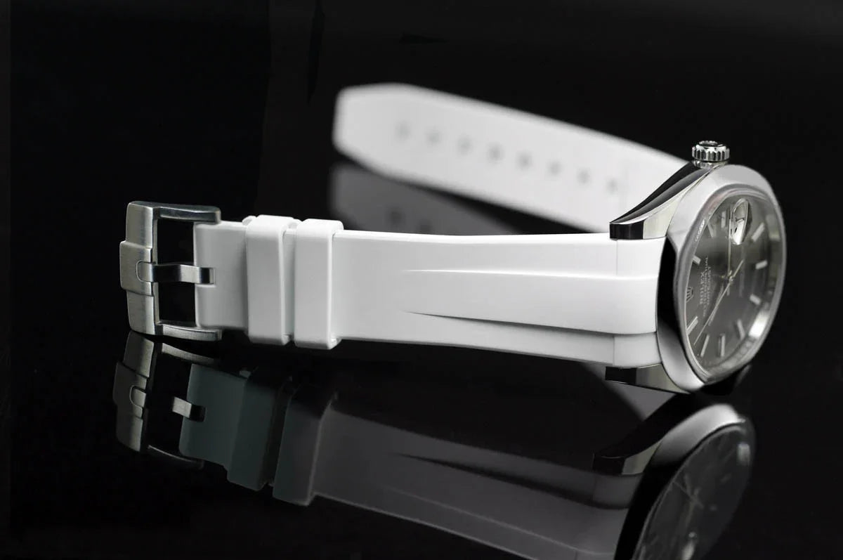 Bracelet en caoutchouc M141 – Rubber B – Blanc - vue 3