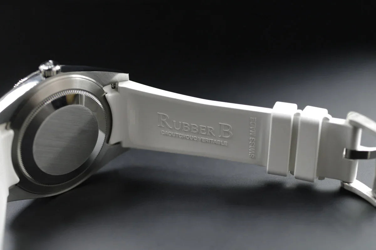 Bracelet en caoutchouc M141 – Rubber B – Blanc - vue 5