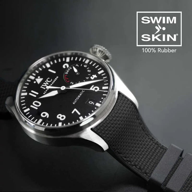 Bracelet en caoutchouc – Ballistic SwimSkin SK22 – Rubber B – Noir de jais - détail