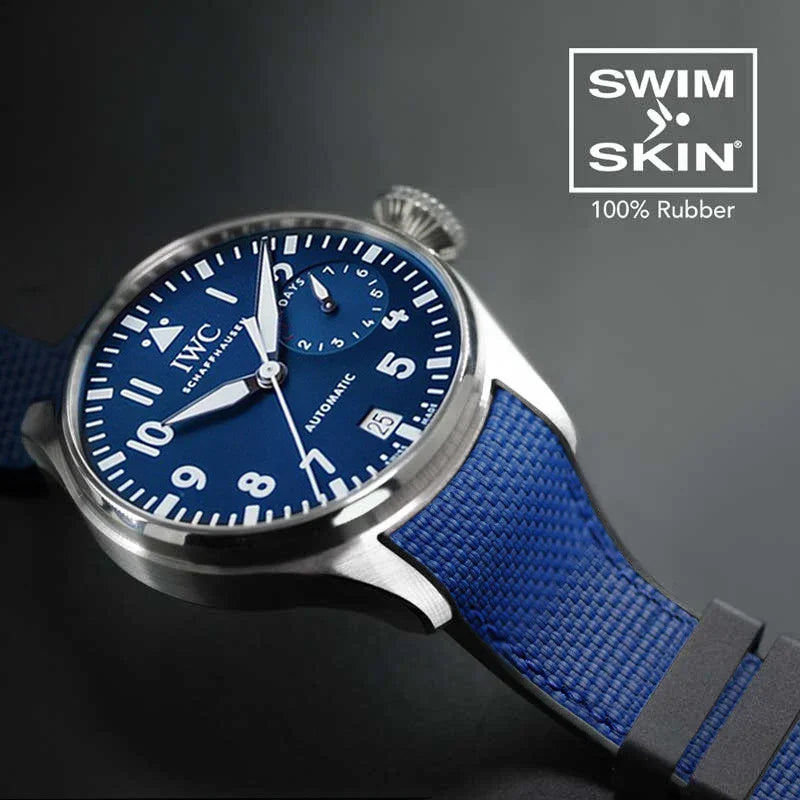 Bracelet en caoutchouc – Ballistic SwimSkin SK22 – Rubber B – Bleu marine - détail