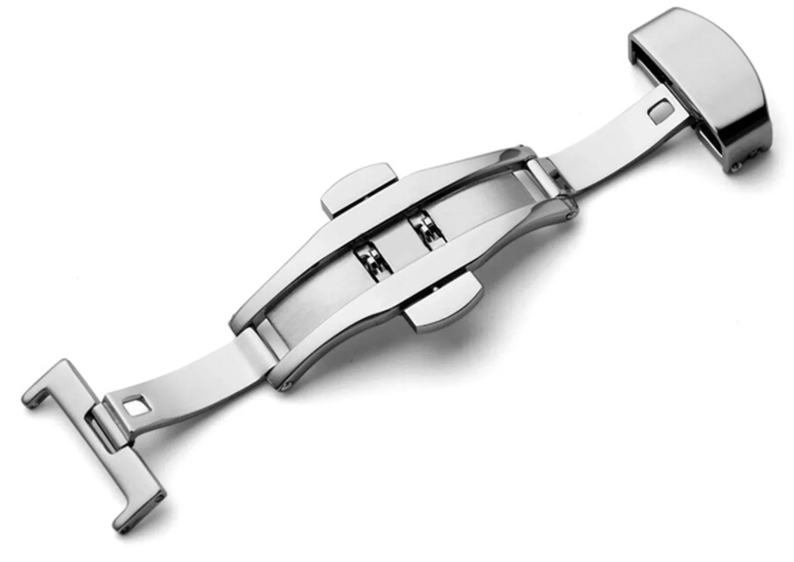 Boucle double déployante Acier inoxydable pour bracelet montre - détail