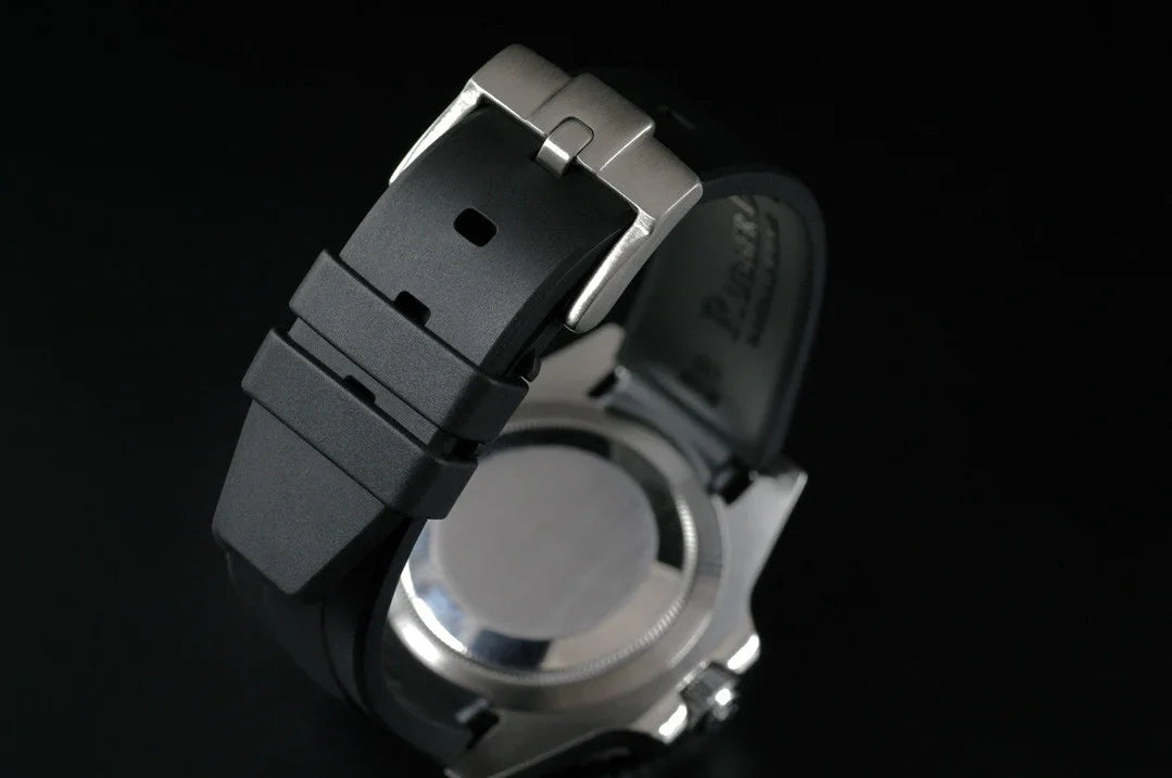 Bracelet en caoutchouc M206 – Rubber B – Noir - vue 3