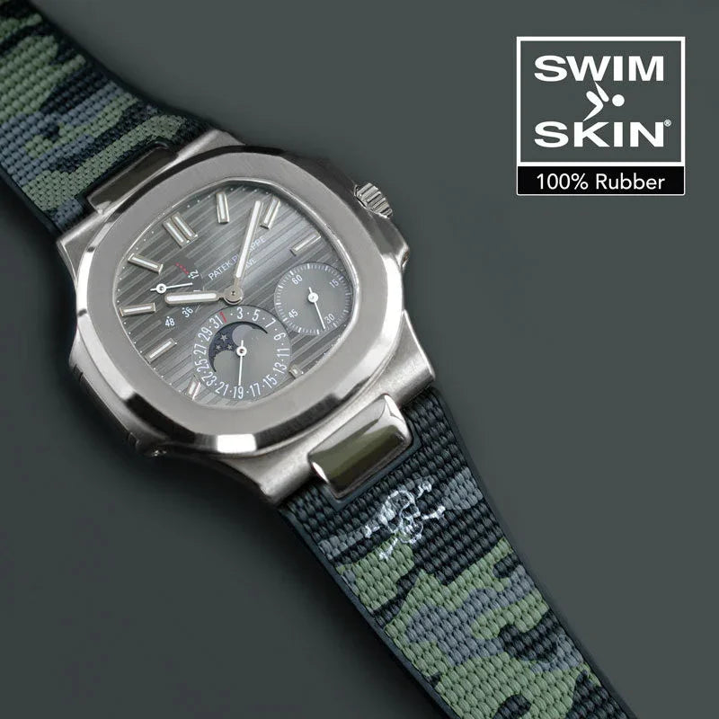 Bracelet RubberB PK79 pour Patek Philippe Nautilus CAMO - vue 4