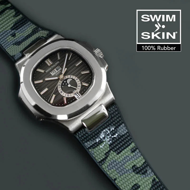 Bracelet RubberB PK79 pour Patek Philippe Nautilus CAMO - vue 5