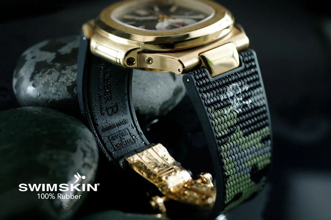 Bracelet RubberB PK79 pour Patek Philippe Nautilus CAMO - vue 13