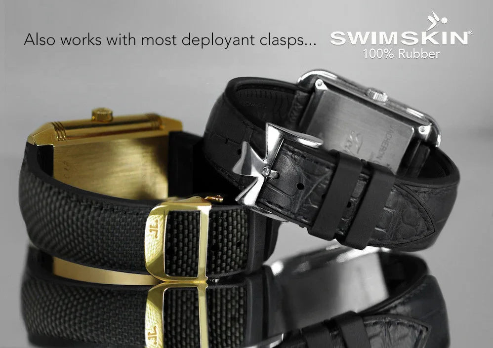 Bracelet en caoutchouc - Ballistic SwimSkin ST20 - Rubber B - Noir - détail