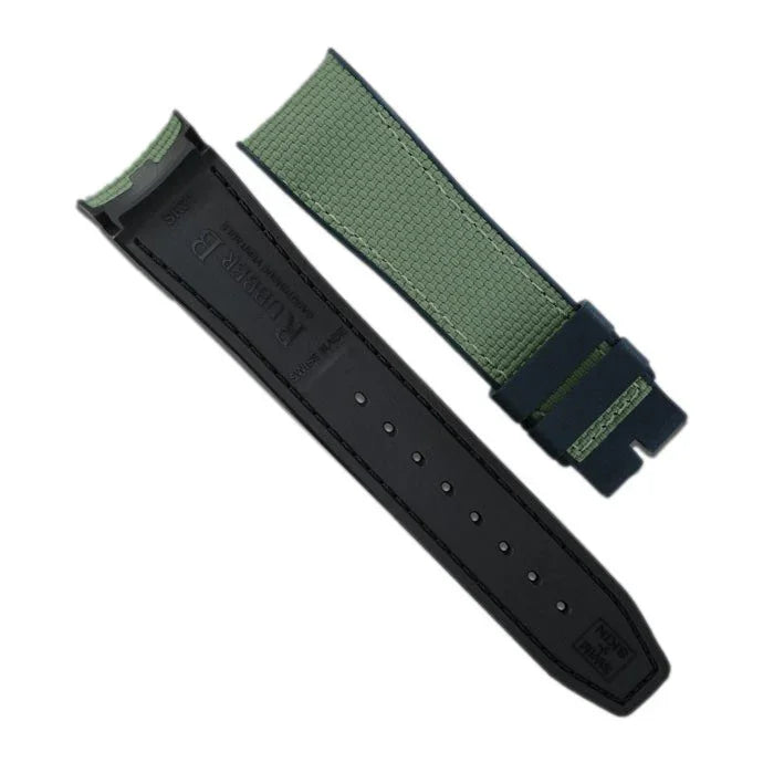 Bracelet en caoutchouc – Ballistic SwimSkin SK21 – Rubber B – Vert militair - bracelet caoutchouc montre