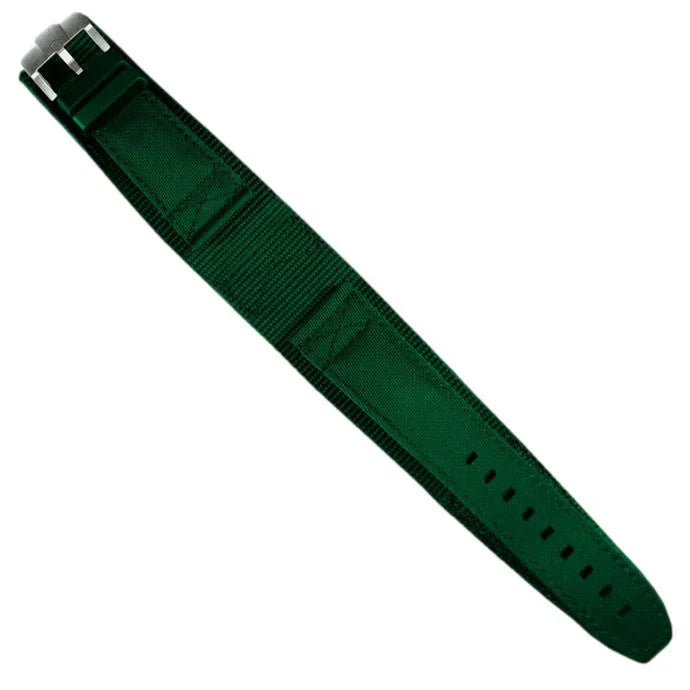 Bracelet en caoutchouc et velcro - Cuff SwimSkin - Rubber B - Vert Sapin - bracelet caoutchouc montre