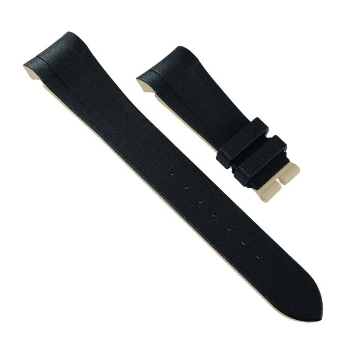 RubberB bracelet T800 pour Tudor Noir/Sable - bracelet caoutchouc montre