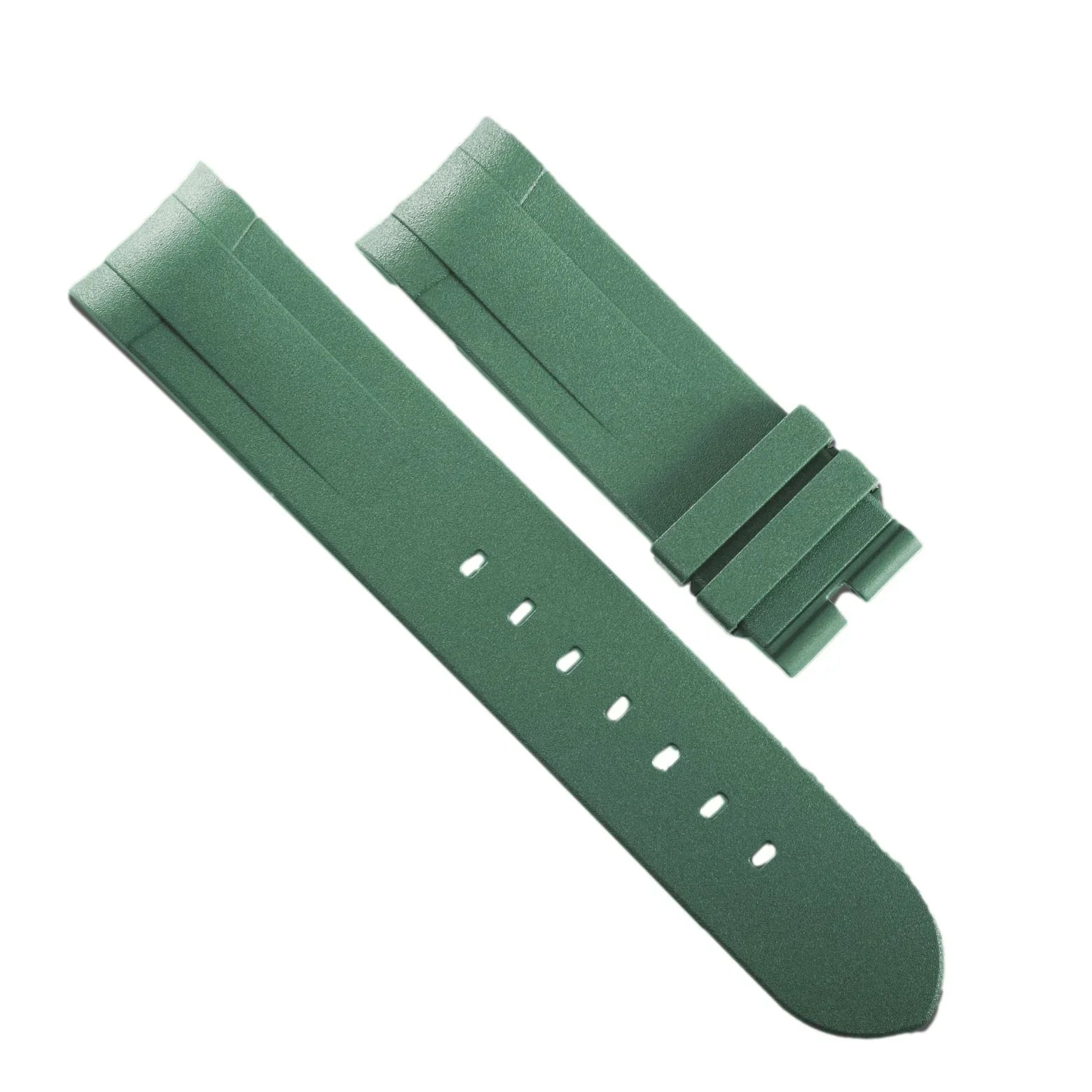 Bracelet RubberB T803 Military Green for Tudor Black Bay Bronze - bracelet caoutchouc montre