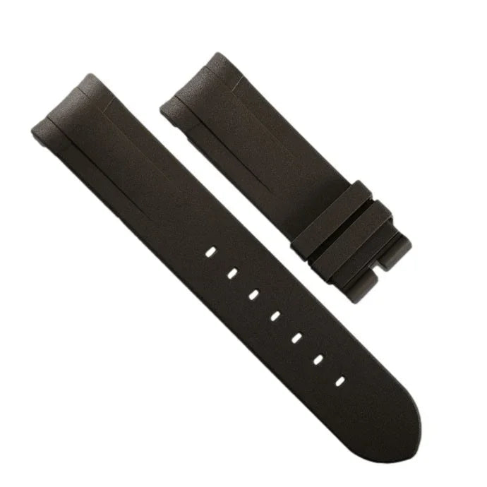 Bracelet RubberB T803 Brown for Tudor Black Bay Bronze - bracelet caoutchouc montre
