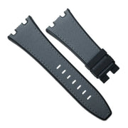 Bracelet RubberB Sailcloth SwimSkin APC42 Grey - bracelet caoutchouc montre