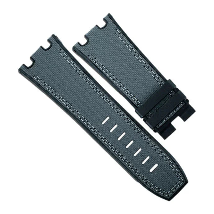 Bracelet RubberB Sailcloth SwimSkin APC44 Grey - bracelet caoutchouc montre