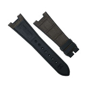 Bracelet RubberB Alligator SwimSkin PK79S Brown - bracelet cuir alligator montre