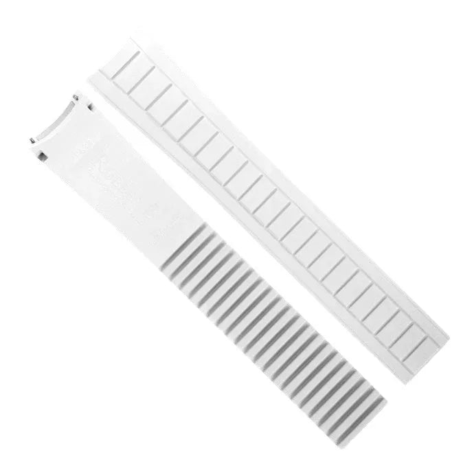 Bracelet RubberB PK22 Blanc - bracelet caoutchouc montre