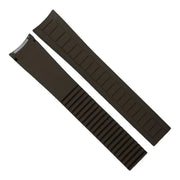 Bracelet RubberB PK22 Marron - bracelet caoutchouc montre