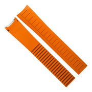 Bracelet RubberB PK22 Orange - bracelet caoutchouc montre