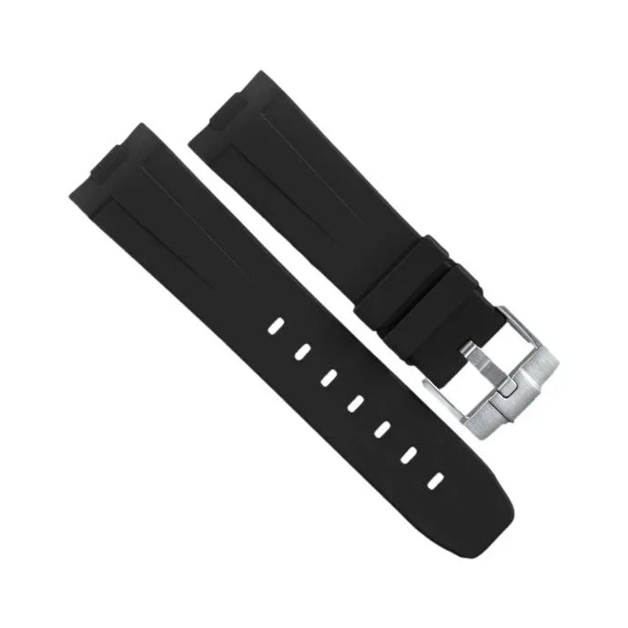 Bracelet RubberB Luminor 44 mm Noir - bracelet caoutchouc montre