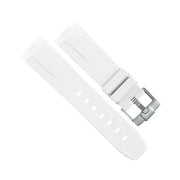 Bracelet RubberB Luminor 44 mm Blanc - bracelet caoutchouc montre