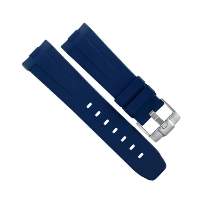 Bracelet RubberB Luminor 44 mm Bleu - bracelet caoutchouc montre