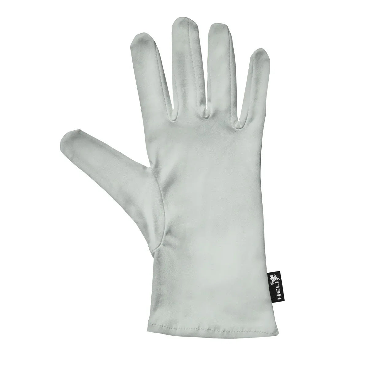 Paire de gants gris argenté en microfibre - vue 3