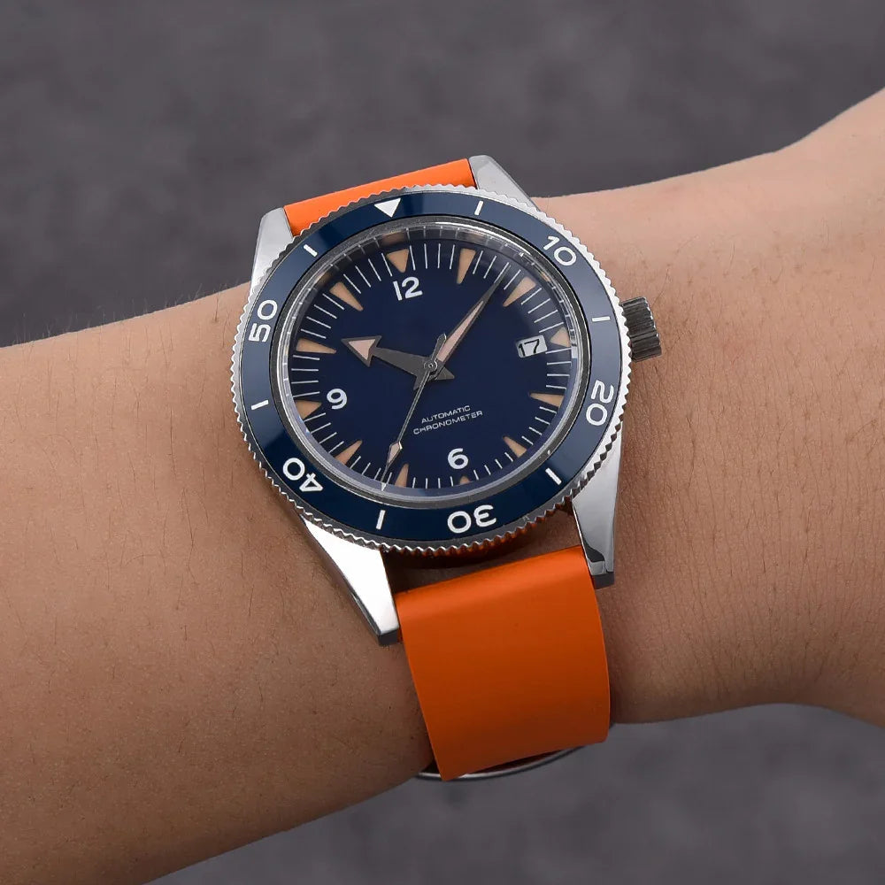Bracelet en caoutchouc - KronoKeeper - Noir - vue 5