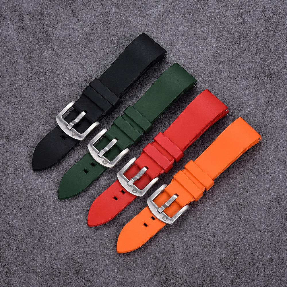 Bracelet en caoutchouc - KronoKeeper - Rouge - vue 6